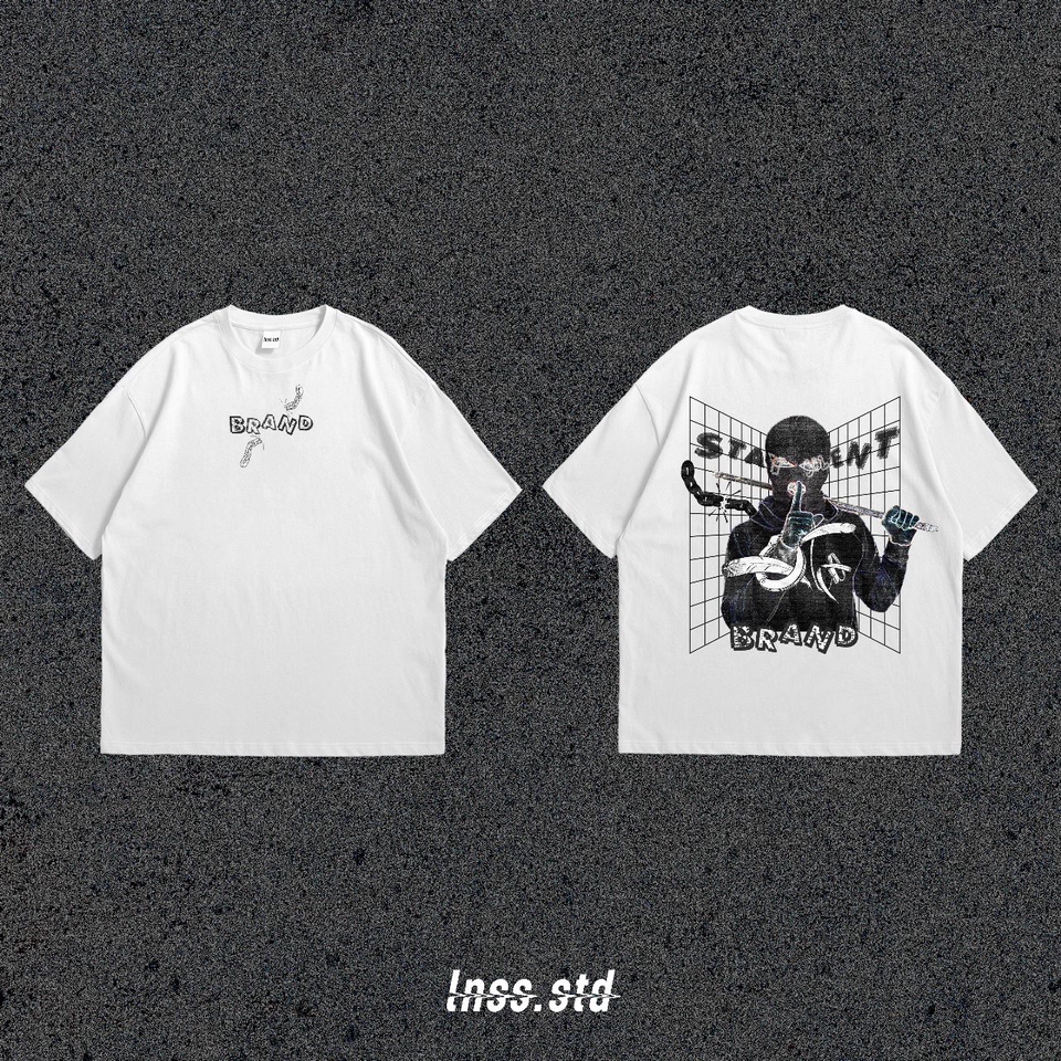 Desain Kaos & Motif - Desain Kaos Oversize Distro Kekinian - 7