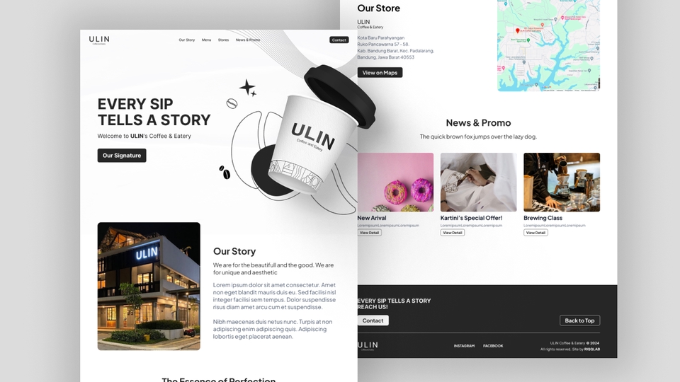 Desain Website Profesional + Free Copywriting! (UI/UX)