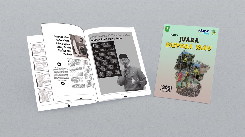 Digital Printing - Layout Majalah, Buku, dan Buletin. - 2