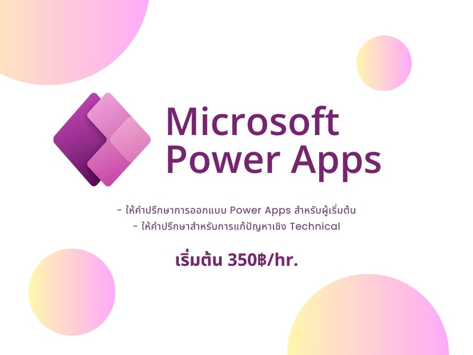 IT Solution และ Support - ให้คำปรึกษาการออกแบบและแก้ปัญหา Power Apps, Power Automate สำหรับผู้เริ่มต้น - 2