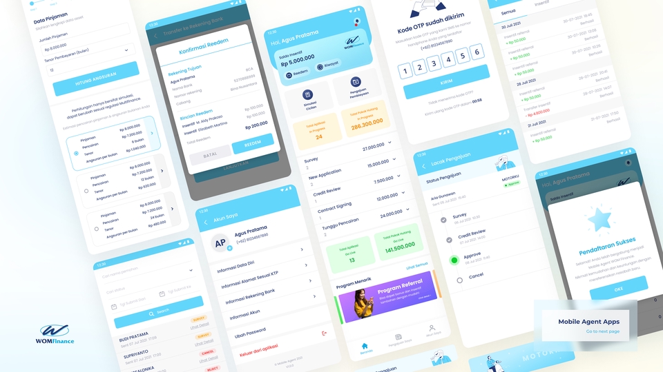 Profesional Desain UI/UX Untuk Mobile App, Website / Landing Page