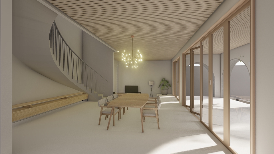 3D & Perspektif - 3d render arsitektur - 3