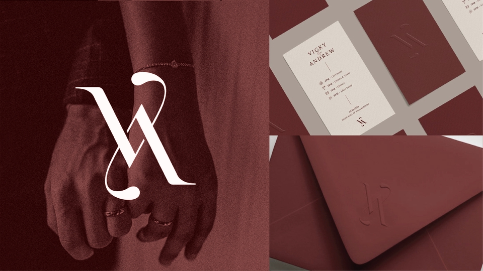 Logo - Wedding Logo | ออกแบบโลโก้และการ์ดงานแต่ง จากชื่อคู่บ่าวสาว - 3