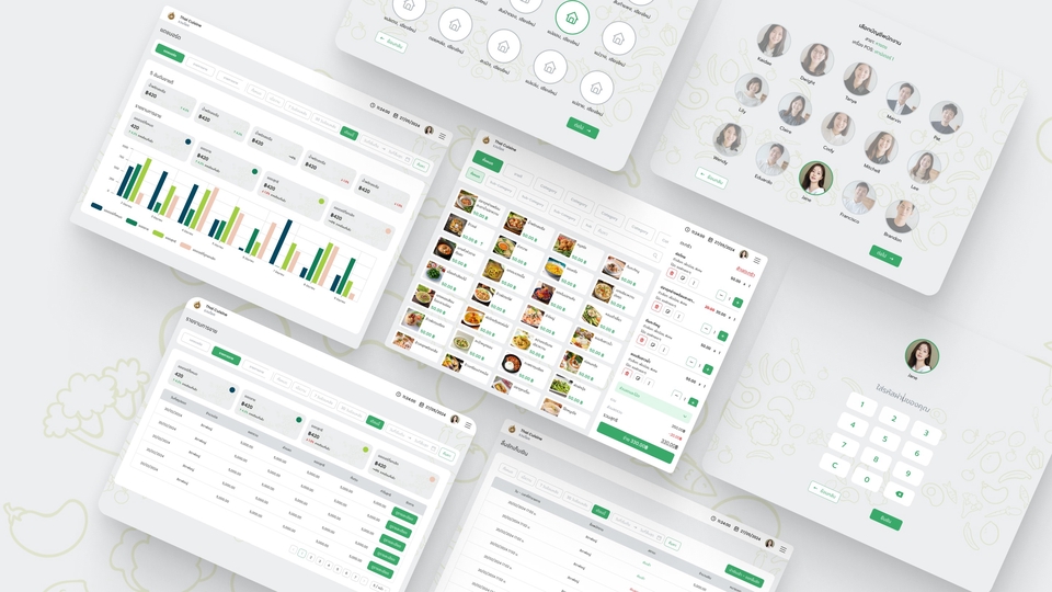 ออกแบบUI UX แอพพลิเคชั่นเว็บไซต์สำหรับฟรีแลนซ์