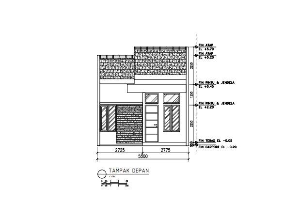 CAD Drawing - Gambar Kerja Dan Tugas Autocad 2D - 3