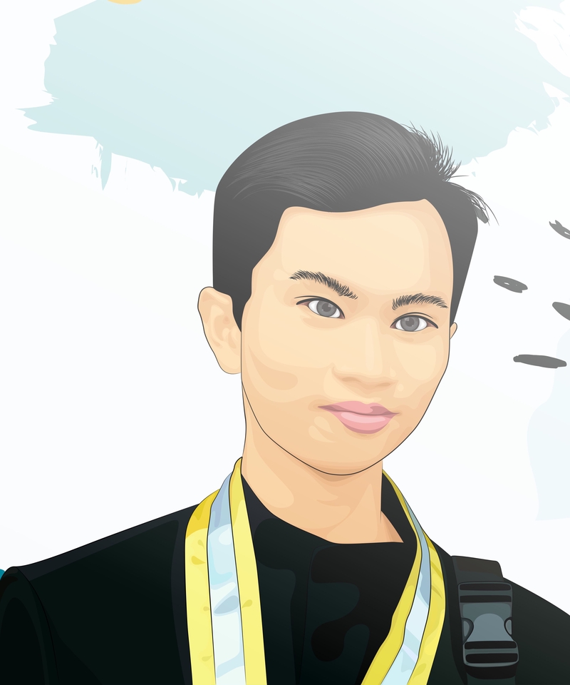 Gambar Potret - Desain Vektor Foto Potrait Untuk Kado - 14