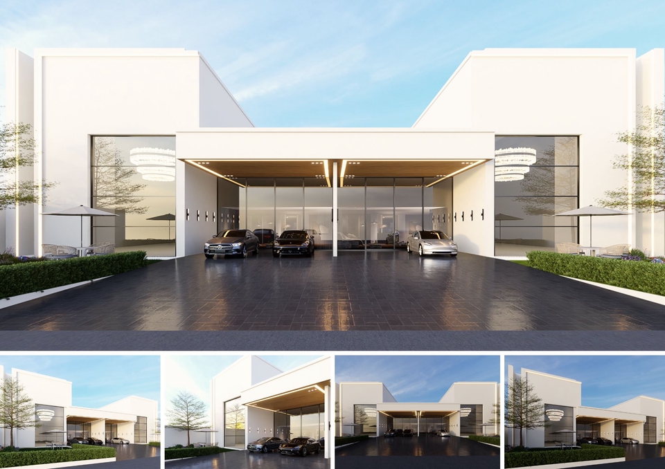 3D Perspective - รับออกงานภายนอกและภายในทุกประเภท บ้าน อาคาร คอนโด และอื่นๆทุกประเภท (Exterior&Interior) - 4