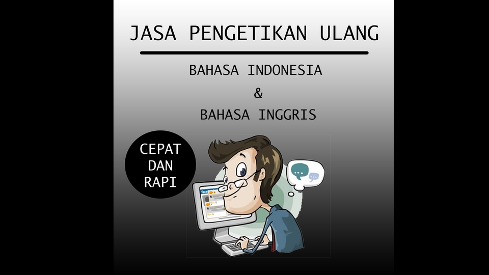 Pengetikan Umum - Pengetikan Ulang Akurat PDF, IMAGE atau WEB ke WORD - 1