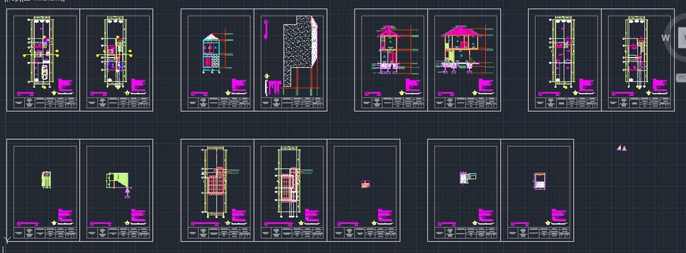 CAD Drawing - Desain Tiny House dan Minimalis - 4