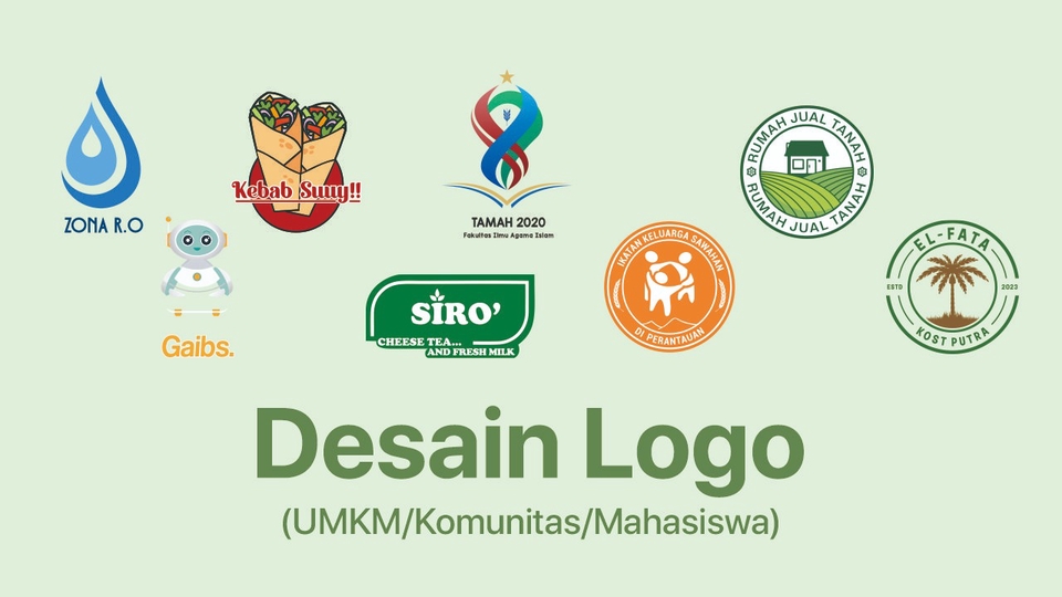 Logo - Desain logo untuk usaha/komunitas/mahasiswa - 1