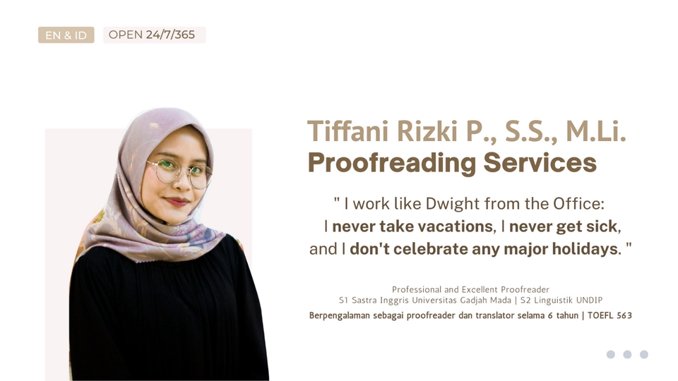 Proofreading - Error-free EN & ID Proofreading Service - 1