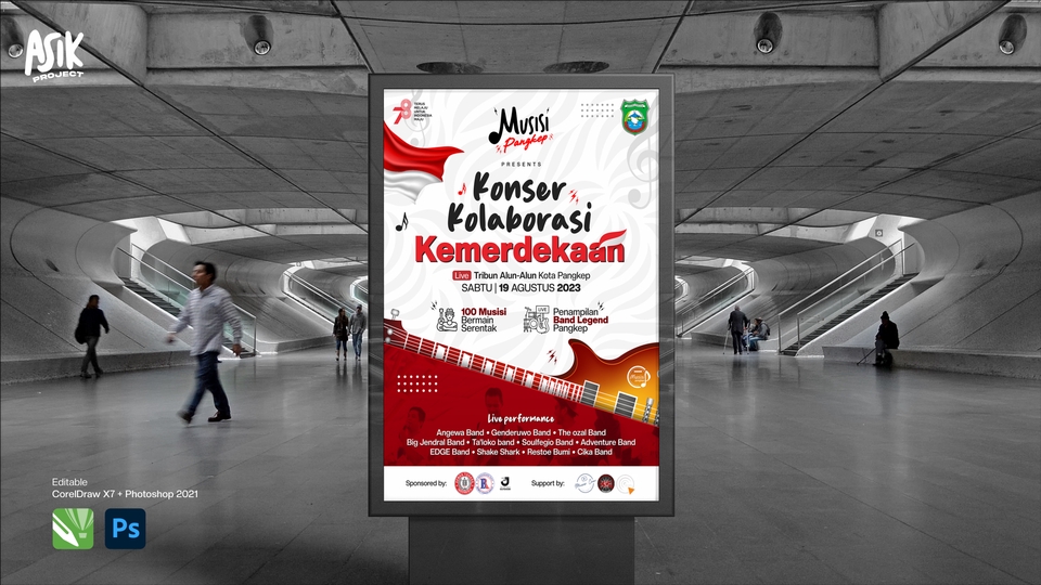 Digital Printing - Desain Spanduk, Baliho, X Banner, Roll Banner, Billboard, Backdrop - 2