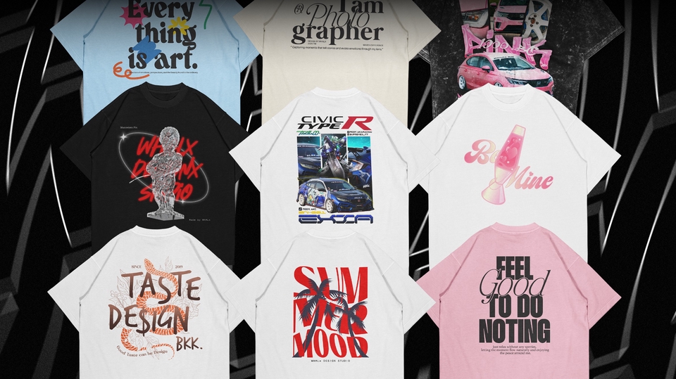 รับสกรีนเสื้อ งานพิมพ์ลายเสื้อ ลายเสื้อผ้าหลากสไตล์ งานปักเสื้อ screen เสื้อ รับทำเสื้อ เสื้อผ้า