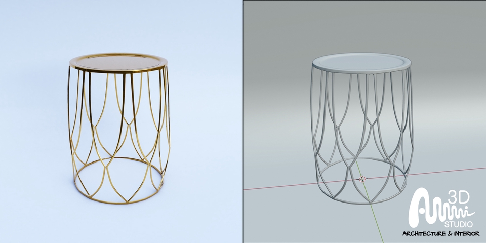 Desain Furniture - Modelling 3D Object - 5
