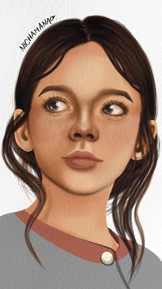 วาดภาพเหมือน Portrait - ภาพเหมือน (Digital Painting) /Semirealistic - 10