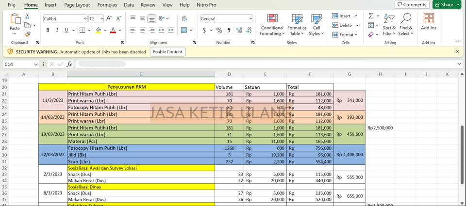 Jasa pengetikan data laporan keuangan dan penjualan, harga jasa ketik per halaman, jasa pengetikan online, jasa pengetikan dokumen.