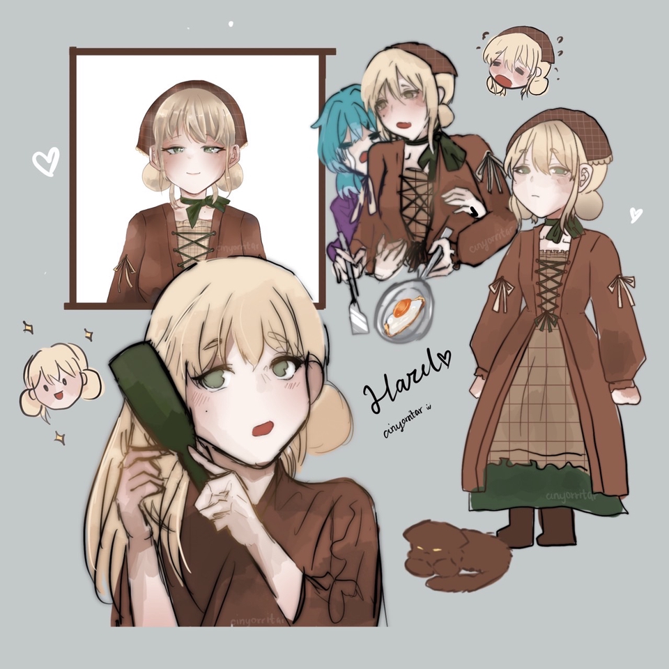 ออกแบบตัวการ์ตูน คาแรคเตอร์ สไตล์ญี่ปุ่น วาดตัวละคร 3d รับออกแบบ character design