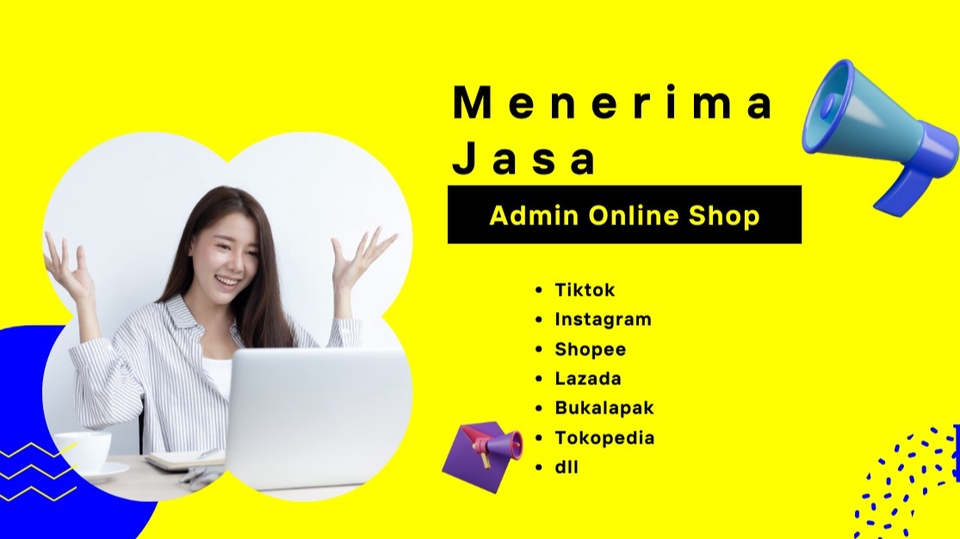 Admin Web & Page - Jasa Admin Online Shop, Marketplace, dan SocialMedia - 1