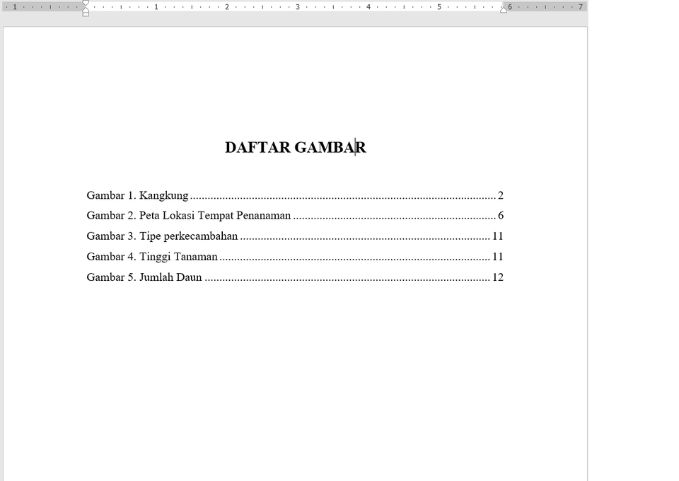 Pengetikan Umum - Membuat Daftar Isi Cepat dan Rapih - 5