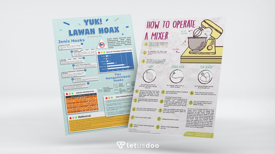 Jasa desain infografis murah berkualitas. Buat infografis data dan edukasi menarik, harga terjangkau. Desain infographic profesional.