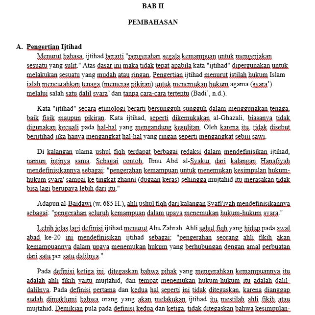 Pengetikan Umum - Pembuatan Makalah dan Jurnal - 9