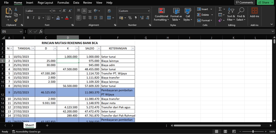Entri Data - Data Entry - 5