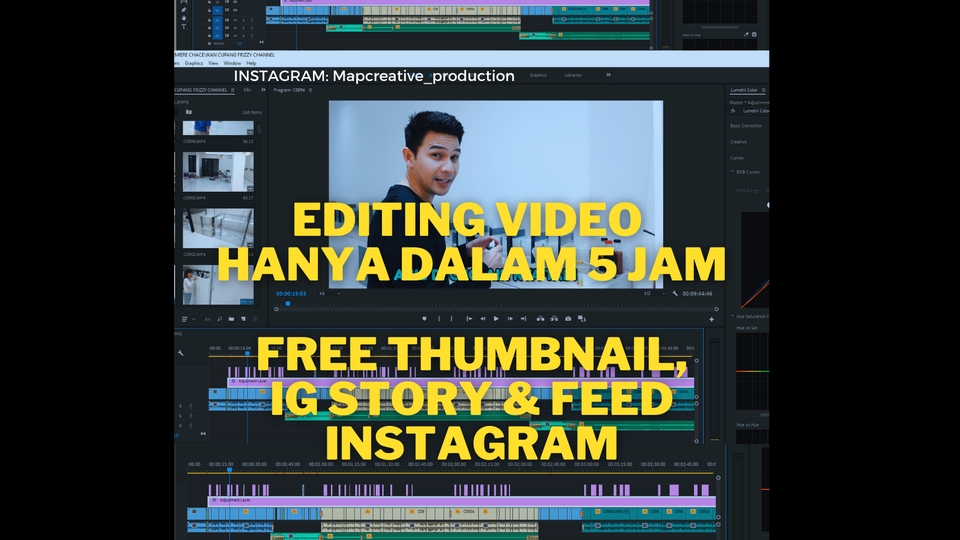 Video Editing - JASA EDIT VIDEO PROFESIONAL  HANYA DALAM 5 JAM FINISHING - 1