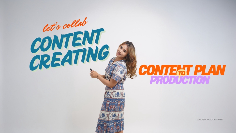 PEMBUATAN CONTENT SOCIAL MEDIA ( CONTENT CREATOR / CONTENT PLANNER / CONTENT MAKER )