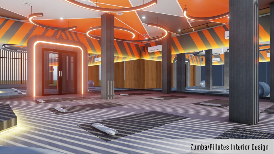 3D & Perspektif - Desain Interior & Furnitur (3D+Render+Gambar Kerja) Rumah Tinggal, Apartemen, Cafe dan Kantor - 10