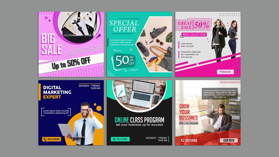 Banner Online - JASA FREELANCER MURAH, 30 DESIGN CUMA 450K, COCOK UNTUK UMKM DAN CORPORATE - 3