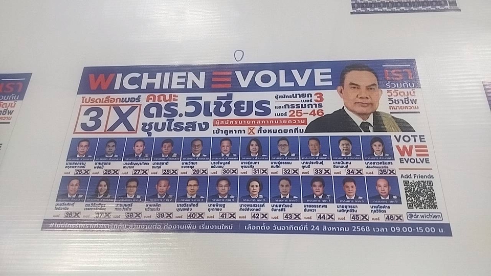รับทำป้ายหาเสียงเลือกตั้ง ป้ายไฟ LED ป้ายไวนิล ราคาถูก
