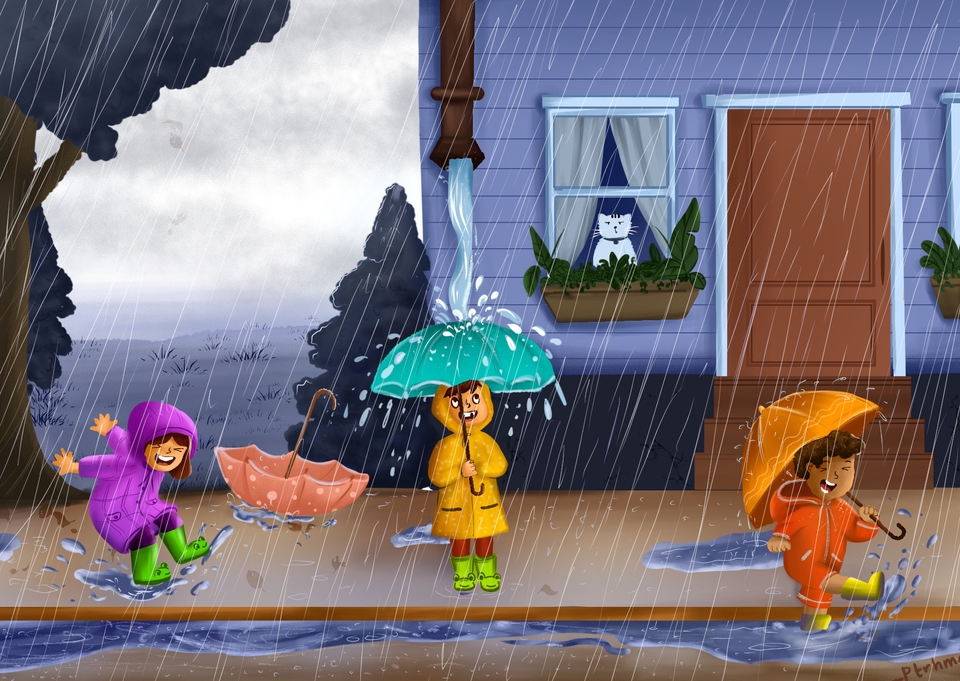 Gambar dan Ilustrasi - children book illustration, desain karakter - 4