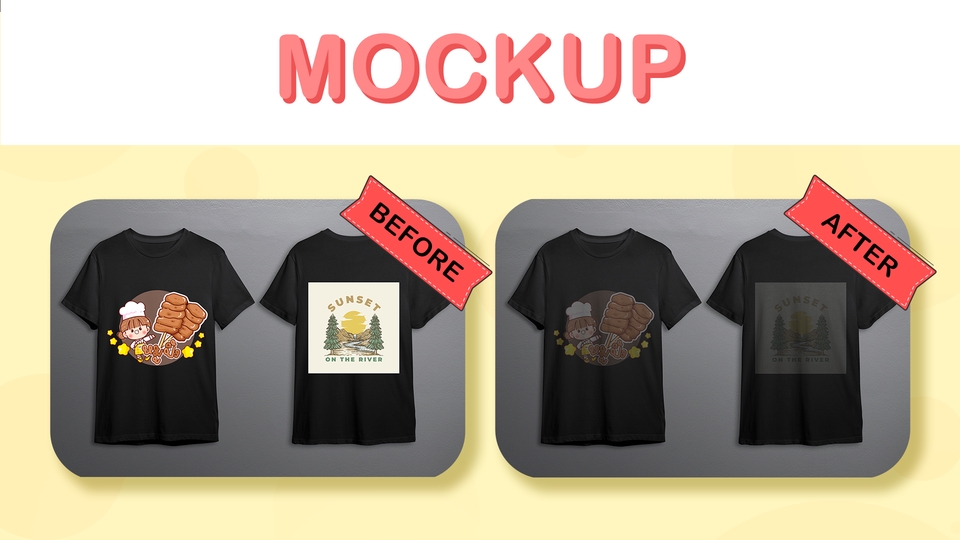 ไดคัท & Photoshop - รับ Dicut▕ Retouch▕ Mockup ▕ Touchup▕ เพิ่มความคมชัดของภาพ - 3