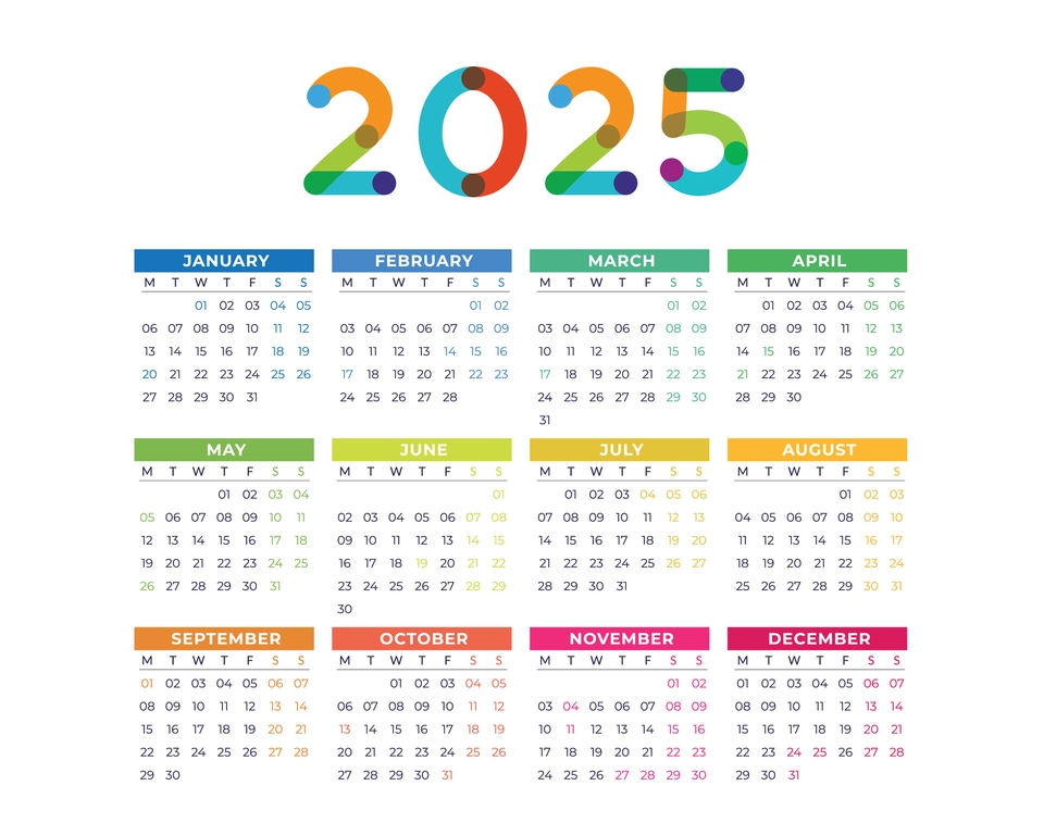 DESAIN KALENDER 2025 - 24 JAM JADI - SESUAI APA YANG DIINGINKAN