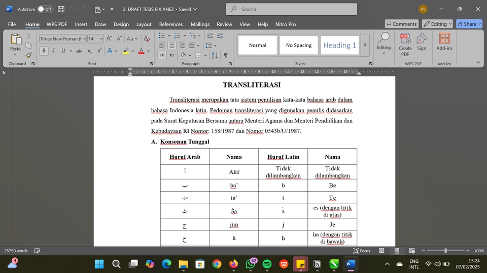 Jasa pengetikan online, harga jasa pengetikan, pengetikan tugas, ketik makalah, pengetikan dokumen, transliterasi huruf Arab, huruf latin, bahasa Arab, contoh transliterasi.