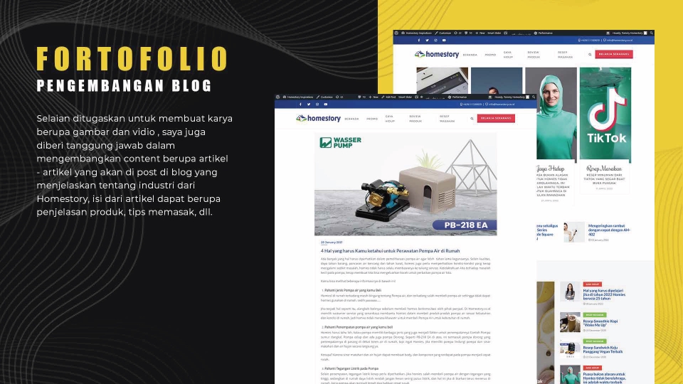 Portfolio & Resume - Desain CV, Portfolio, & Resume Exclusive - 21