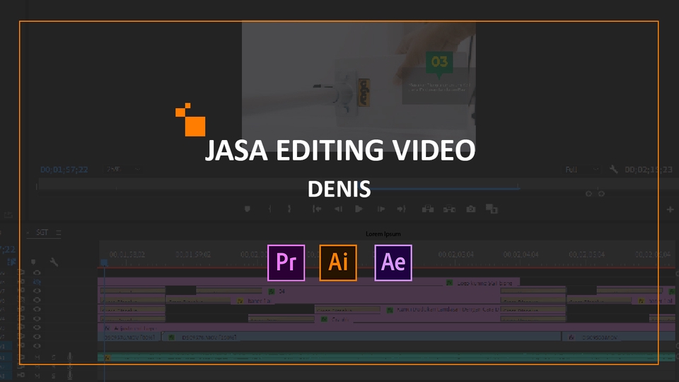 Video Editing - JASA EDITING VIDEO PROMOSI,TUTORIAL,PRESENTASI - (REVISI UNLIMITED)  - 1