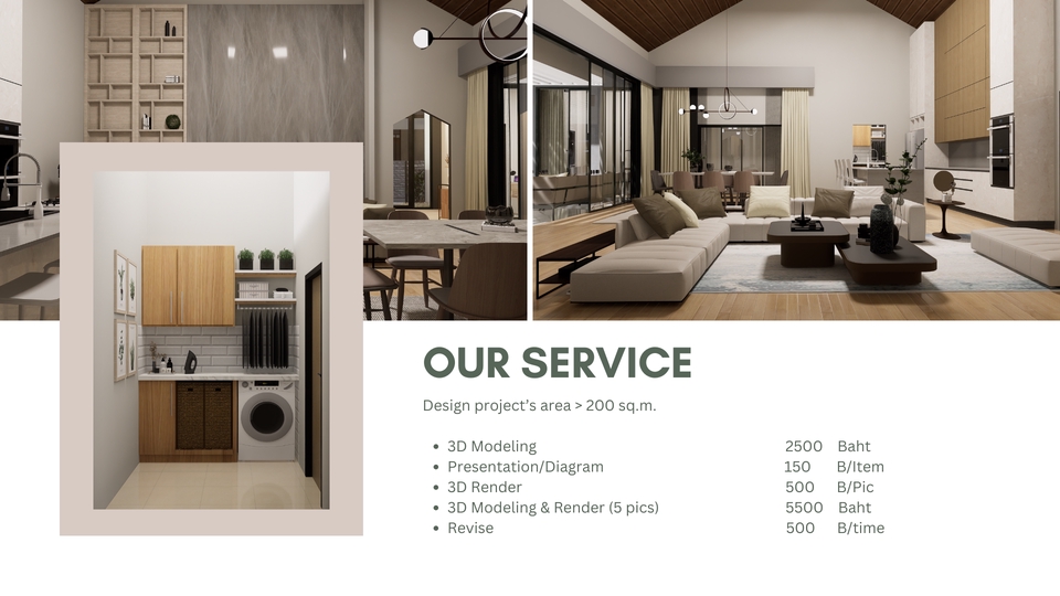 รับ Render 3D - ุขึ้นโมเดลสามมิติและเรนเดอร์เสมือนจริง - 3