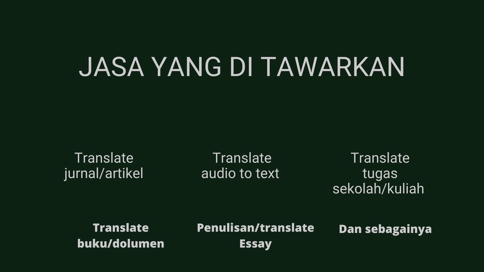 Penerjemahan - Translator cepat kilat - 2