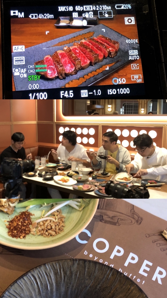 รับตัดต่อวีดีโอ อาหาร วีดีโอโปรโมท ร้านอาหาร Copper Buffet
