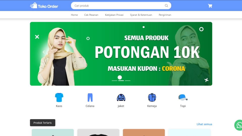 Jasa pembuatan website toko online, buat website toko online, harga pembuatan website toko online, website toko online, jasa website toko online, desain website toko online.