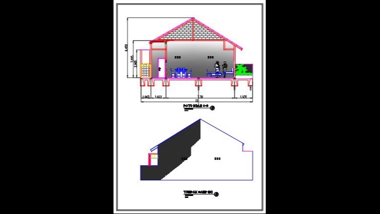 CAD Drawing - JASA GAMBAR BANGUNAN 2D AUTOCAD ( Per lembar ) - 3