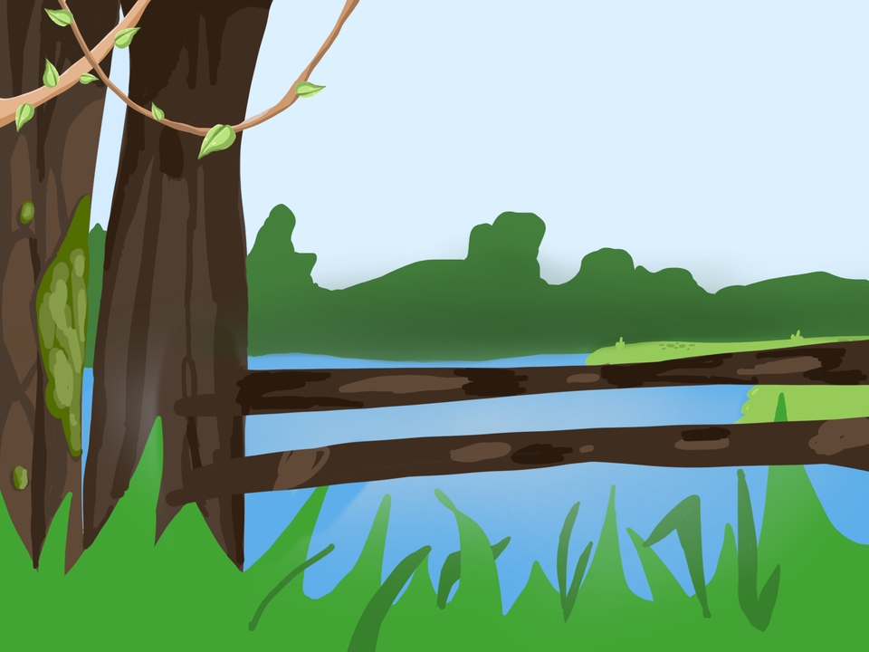 รับวาดภาพประกอบ, วาดภาพธรรมชาติ, วาดภาพทิวทัศน์, ทิวทัศน์, ภาพประกอบ, ภาพวาด