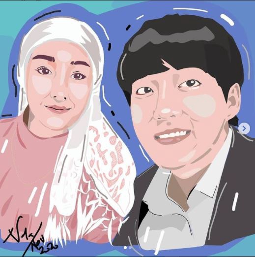 Gambar dan Ilustrasi - Foto jadi Gambar Ilustrasi Sederhana 1 Hari Jadi - 4
