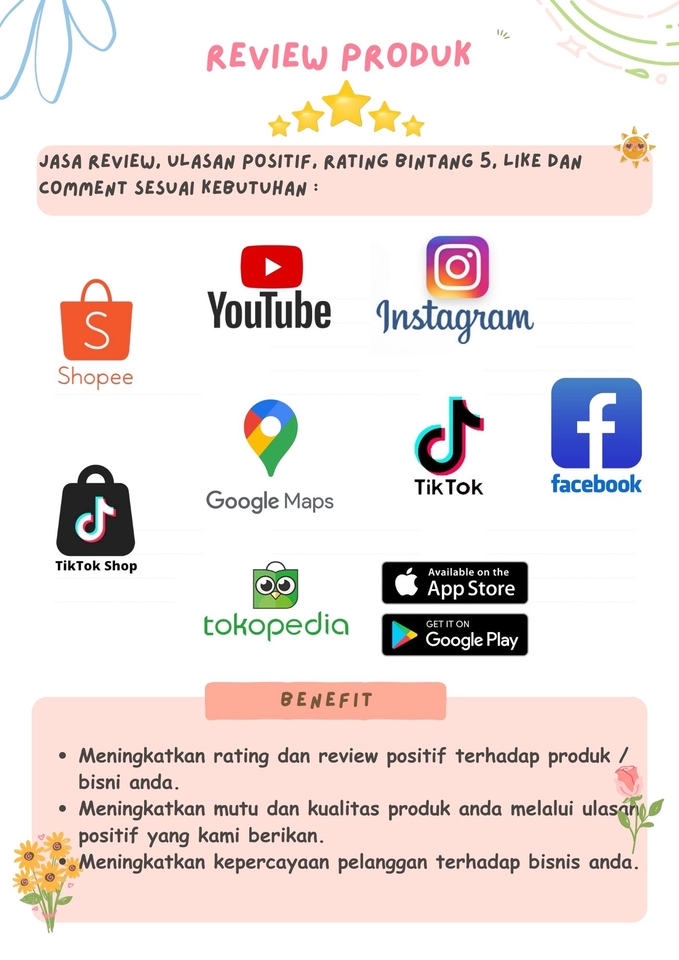 Memberi Review - Jasa Review & Rating - 2