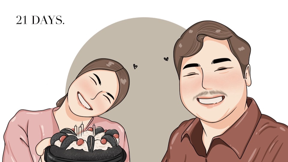 วาดภาพการ์ตูน - ภาพวาดมินิมอลสุดคิ้วท์ - 1