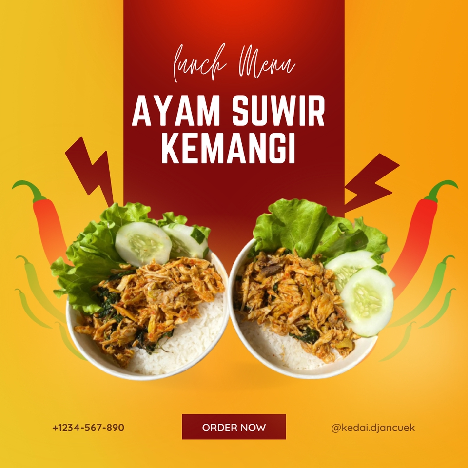 Banner Online - Desain Pamflet Sosial Media : Feeds, Instastory, dll - 5