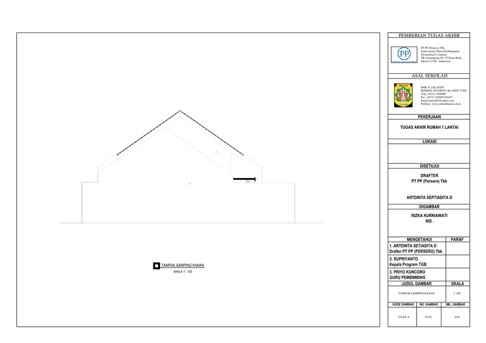 CAD Drawing - GAMBAR 2D DAN 3D SEMUA BANGUNAN - 7