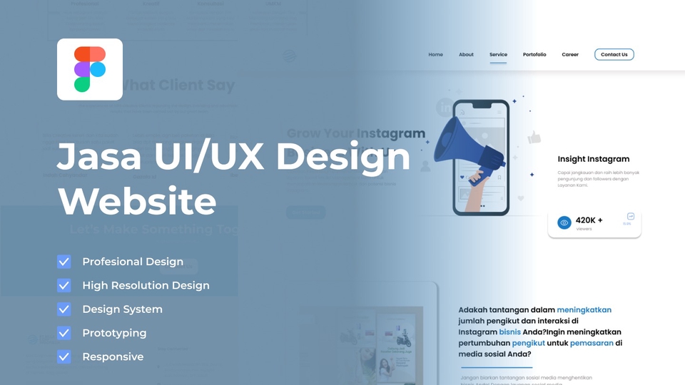 Jasa Desain UI UX Website Profesional, Desain Aplikasi Mobile, dan Desktop, UI UX Design Web, Mockup Mobile dan Website, Harga Jasa UI UX