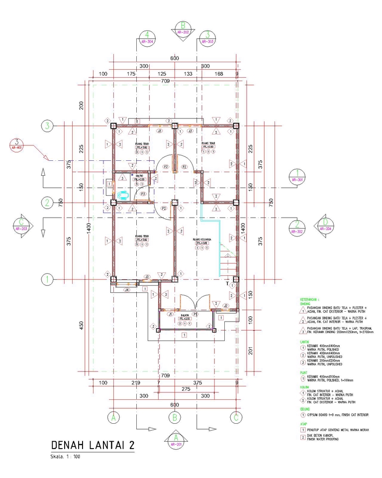 CAD Drawing - CAD Drawing/Gambar Kerja AutoCAD Arsitektur, Struktur, Mekanikal Elektrikal - 3